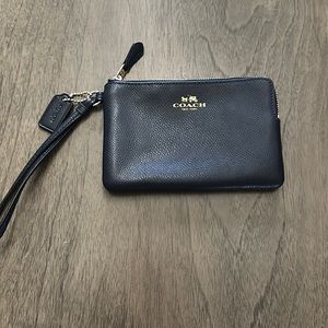 Small coach wristlet